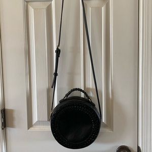 Sole society black canteen style bag